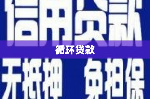 北塘循环贷款