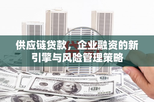 北塘供应链贷款，企业融资的新引擎与风险管理策略