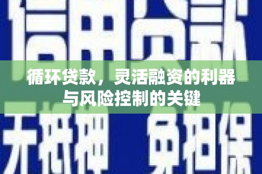 北塘循环贷款，灵活融资的利器与风险控制的关键
