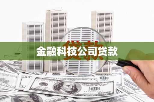 北塘金融科技公司贷款