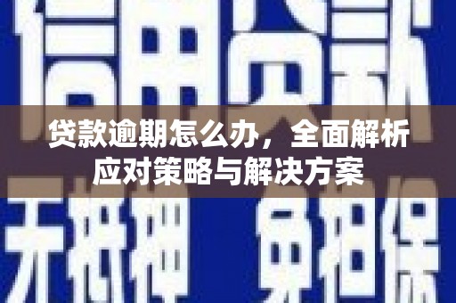 北塘贷款逾期怎么办，全面解析应对策略与解决方案