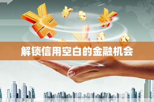 北塘解锁信用空白的金融机会
